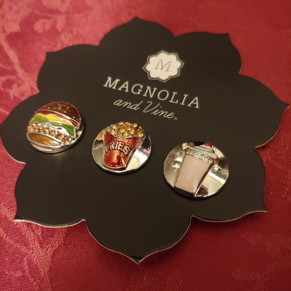 🍟Magnolia and Vine 🍔 18mm Snaps Fun Food - Picture 2 of 3